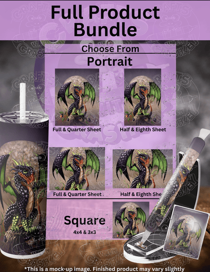 "Blackberry Dragon" by ©Stanley Morrison Premium Accessories for Diamond Painting