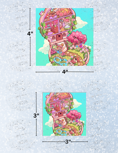 "Fairy Pocket House" by ©Mrs Butter D Decorative Diamond Painting Release Papers