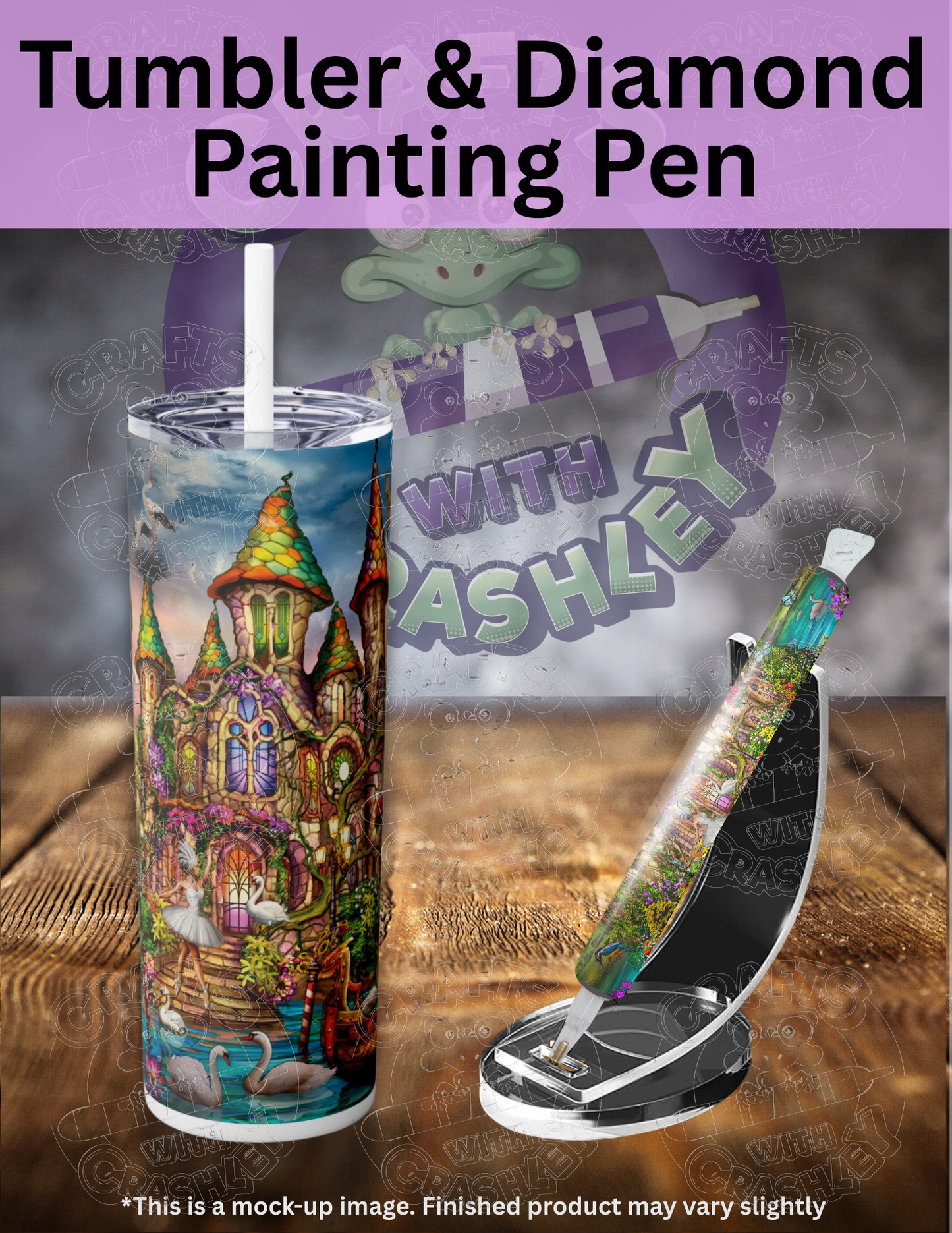 "Swan Lake Castle" by ©Ciro Marchetti Premium Accessories for Diamond Painting