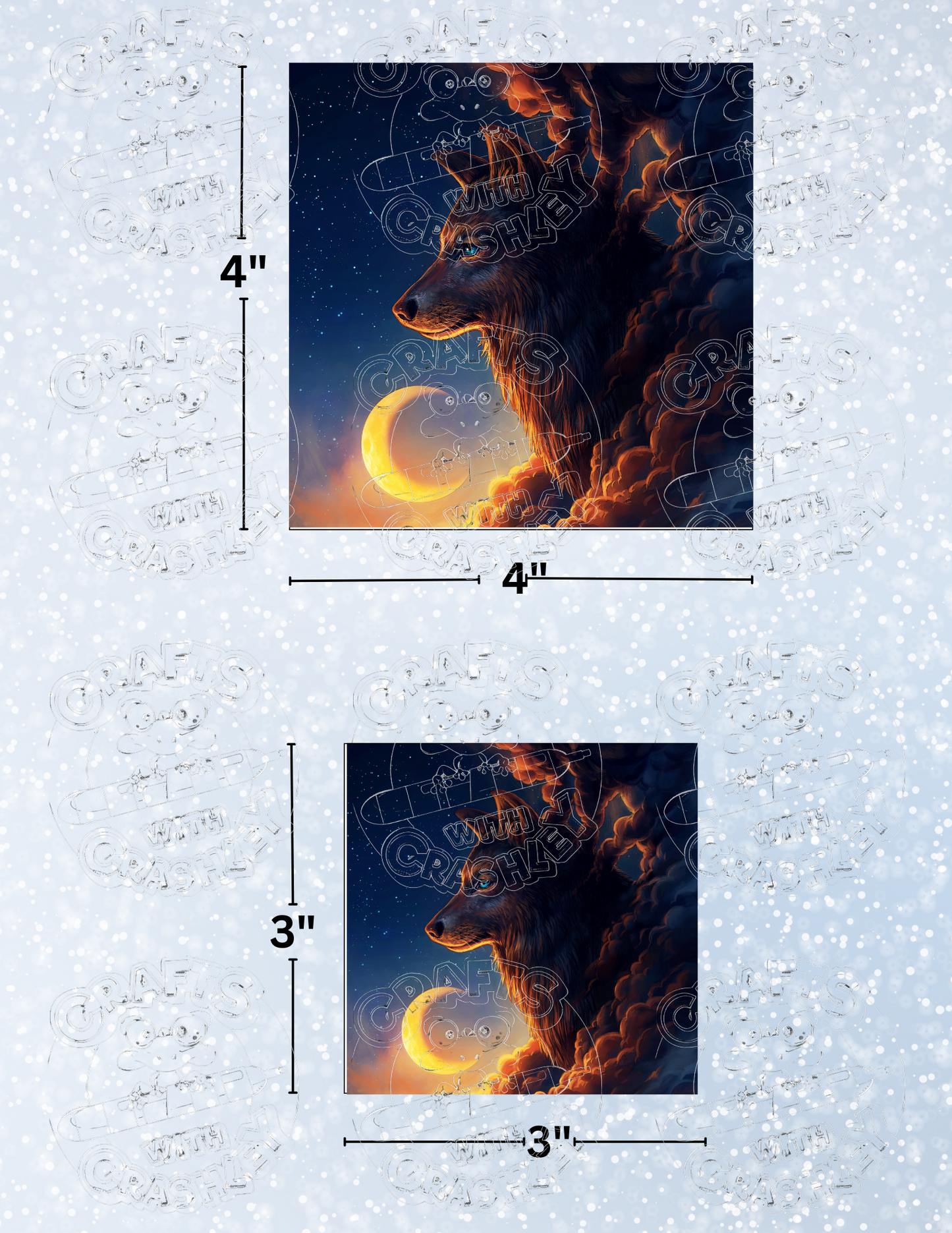 "Night Guardian" by ©JoJoes Art Decorative Diamond Painting Release Papers