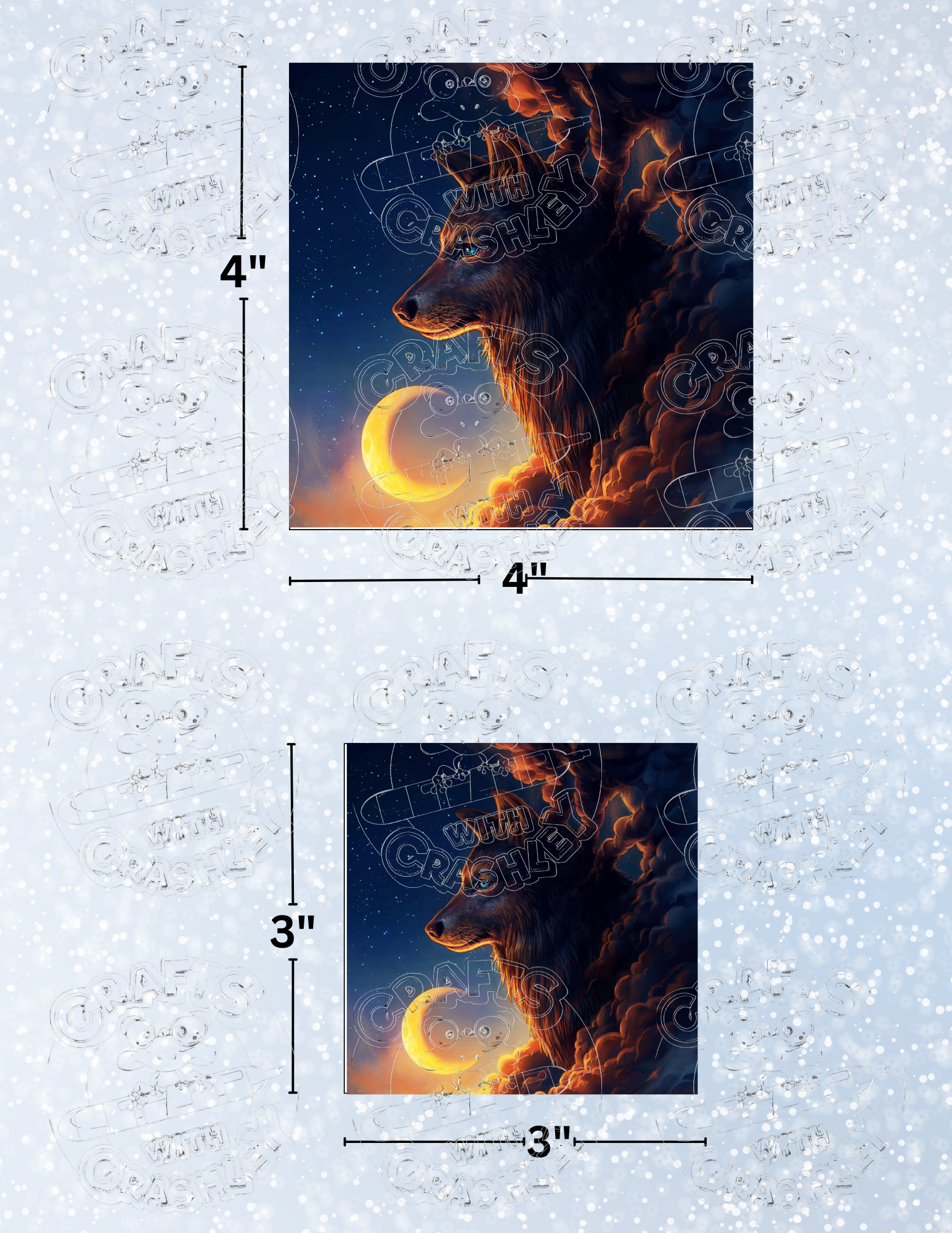 "Night Guardian" by ©JoJoes Art Decorative Diamond Painting Release Papers