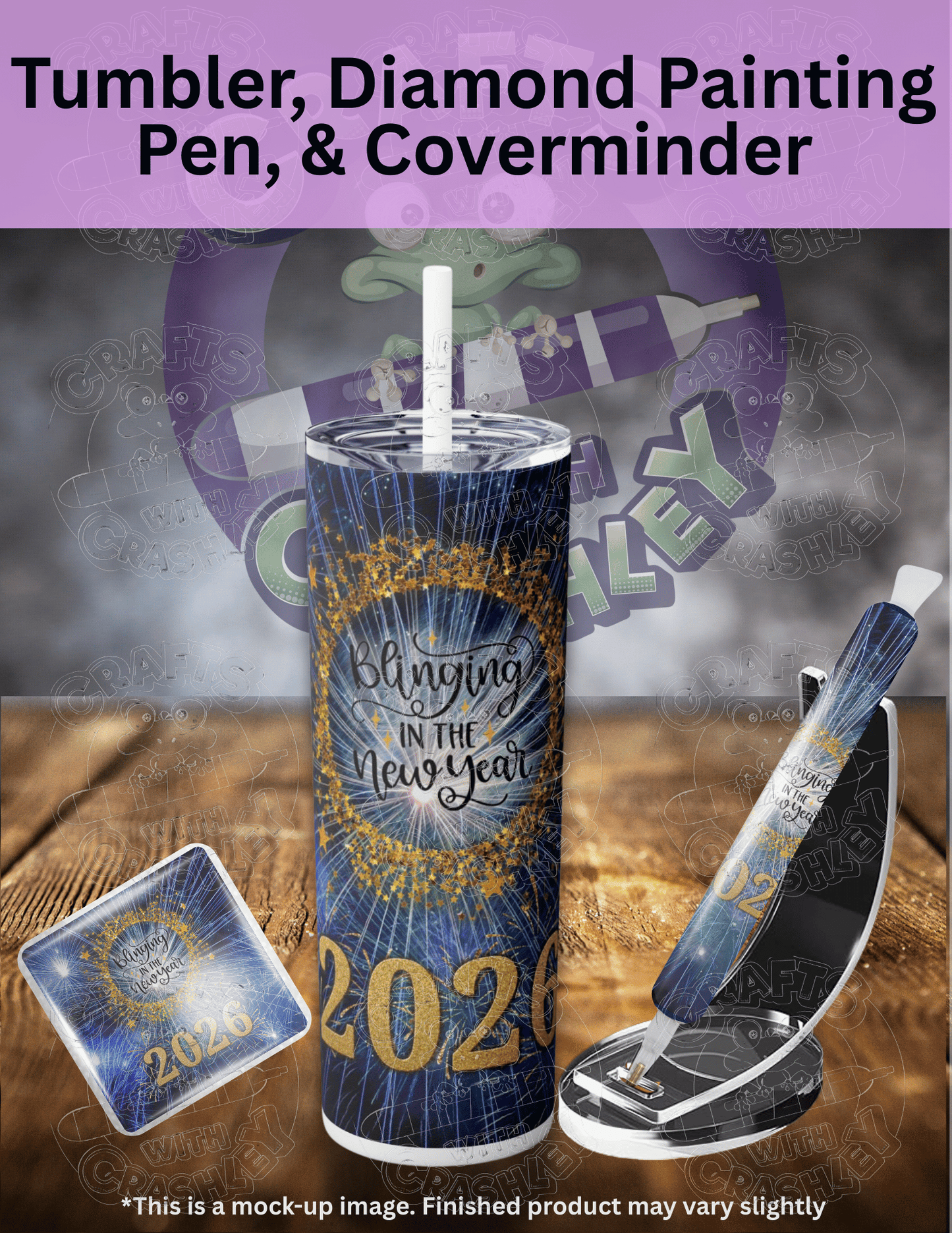 "Blinging in the New Year 2026" Premium Accessories for Diamond Painting