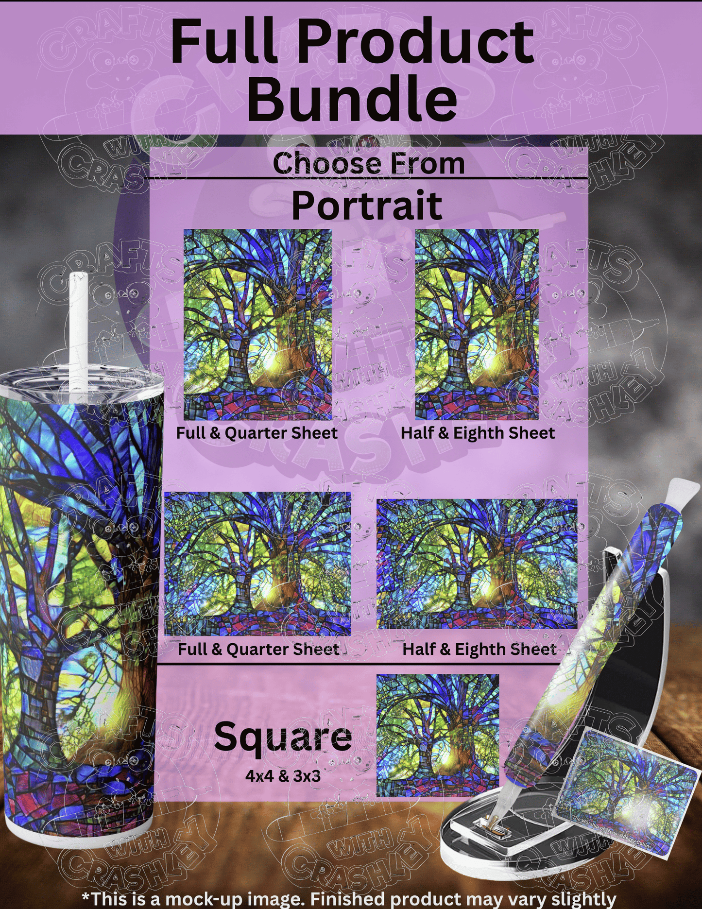 "The Worship of Trees" by ©Peggy Collins Premium Accessories for Diamond Painting