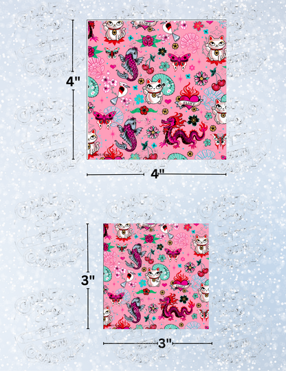 "Lucky Kitty" By ©Miss Fluff Decorative Diamond Painting Release Papers