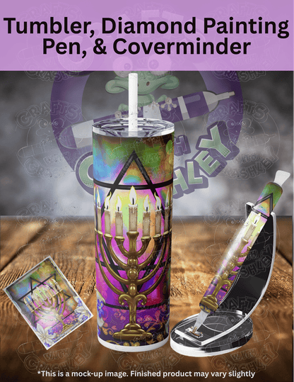 "Happy Hanukkah" by ©Emma Casey Premium Accessories for Diamond Painting