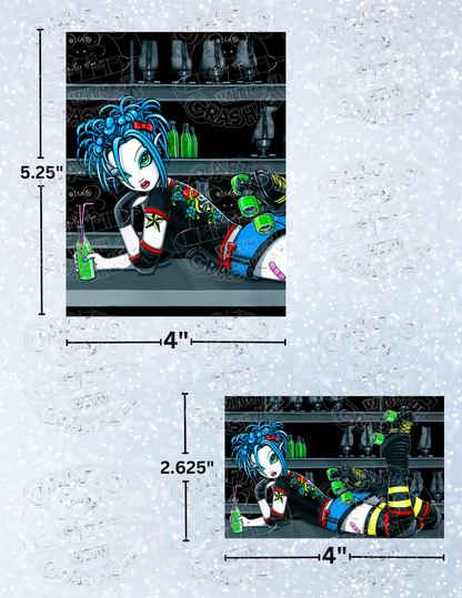 "Darby" by ©Myka Jelina Premium Decorative Release Papers for Diamond Painting