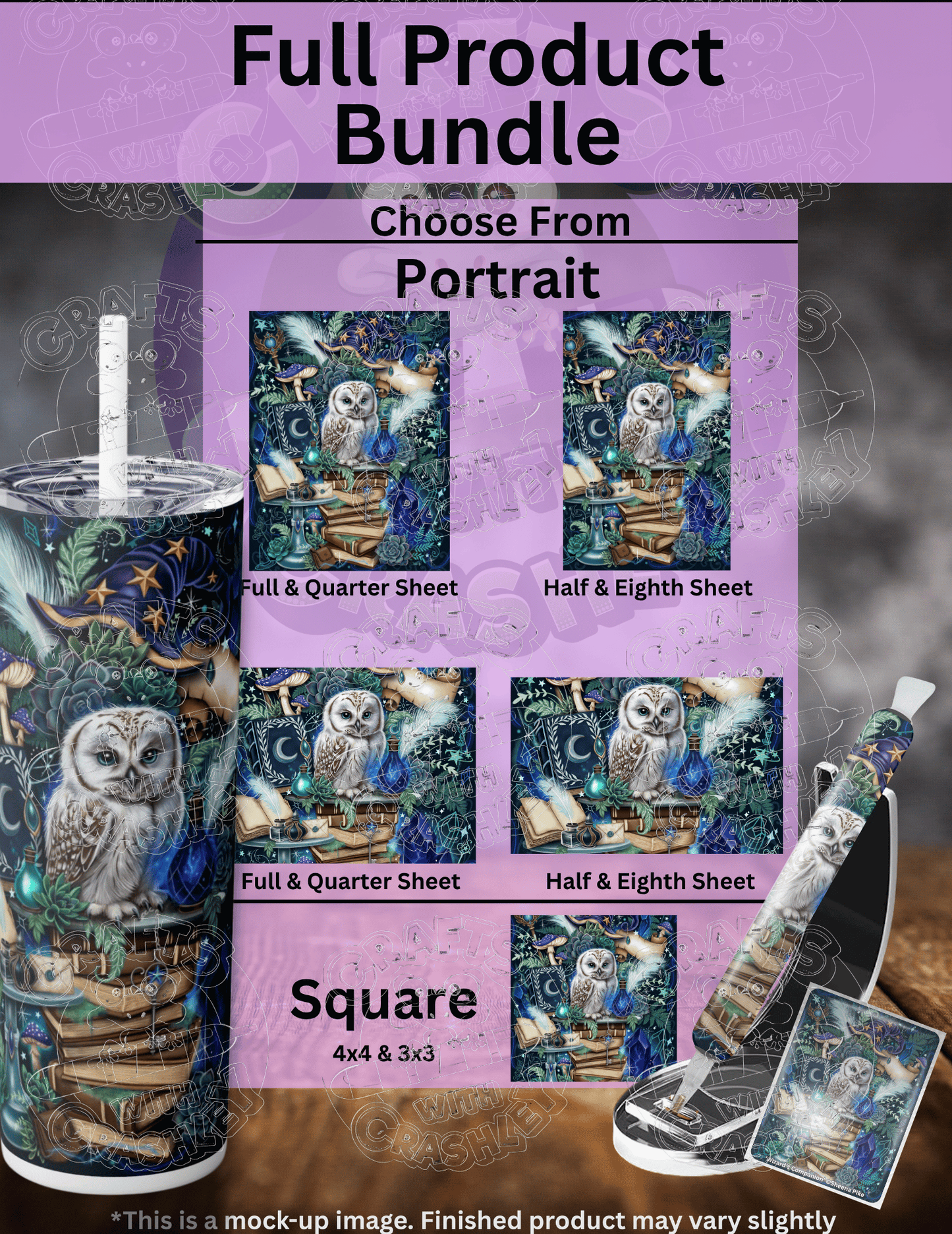 "Wizard's Companion" by ©Sheena Pike Premium Accessories for Diamond Painting
