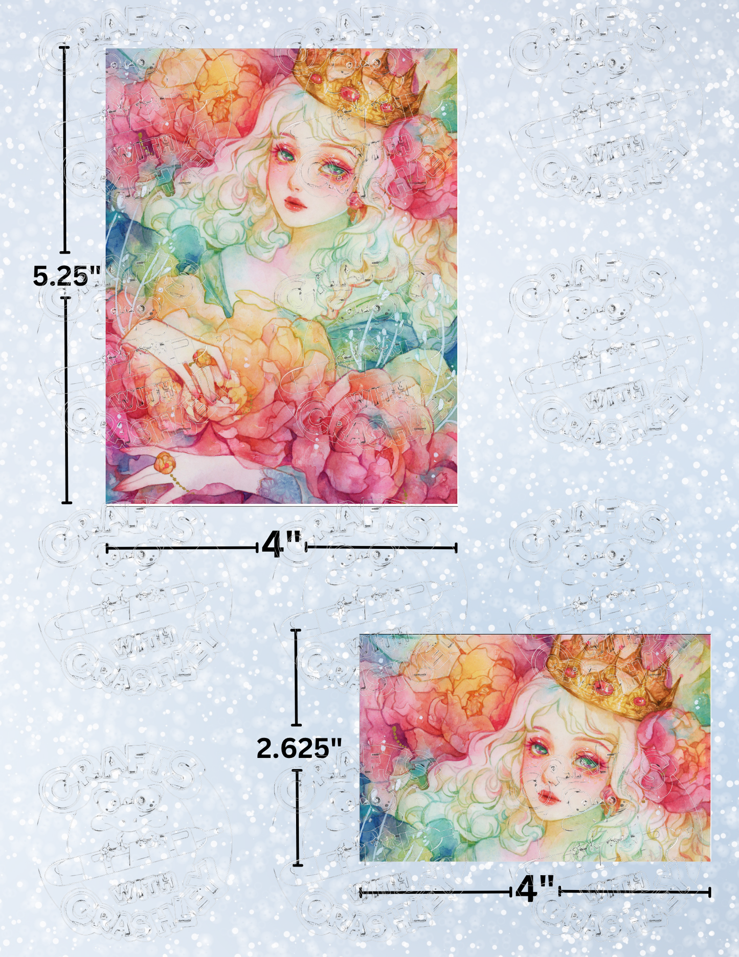 "Chroma" by ©Margaret Morales Premium Decorative Release Papers for Diamond Painting