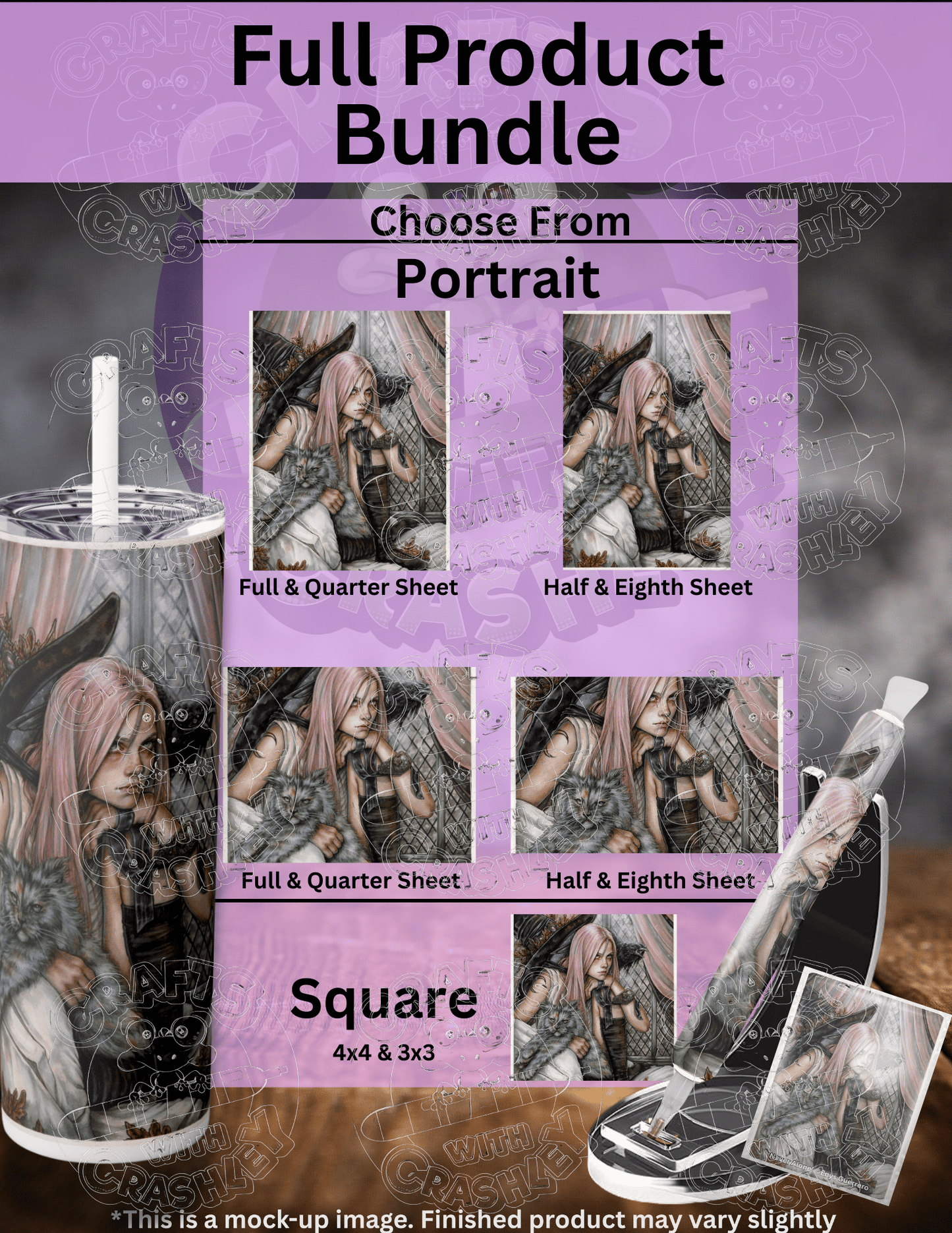 "Never Alone" by ©Enys Guerrero Premium Accessories for Diamond Painting