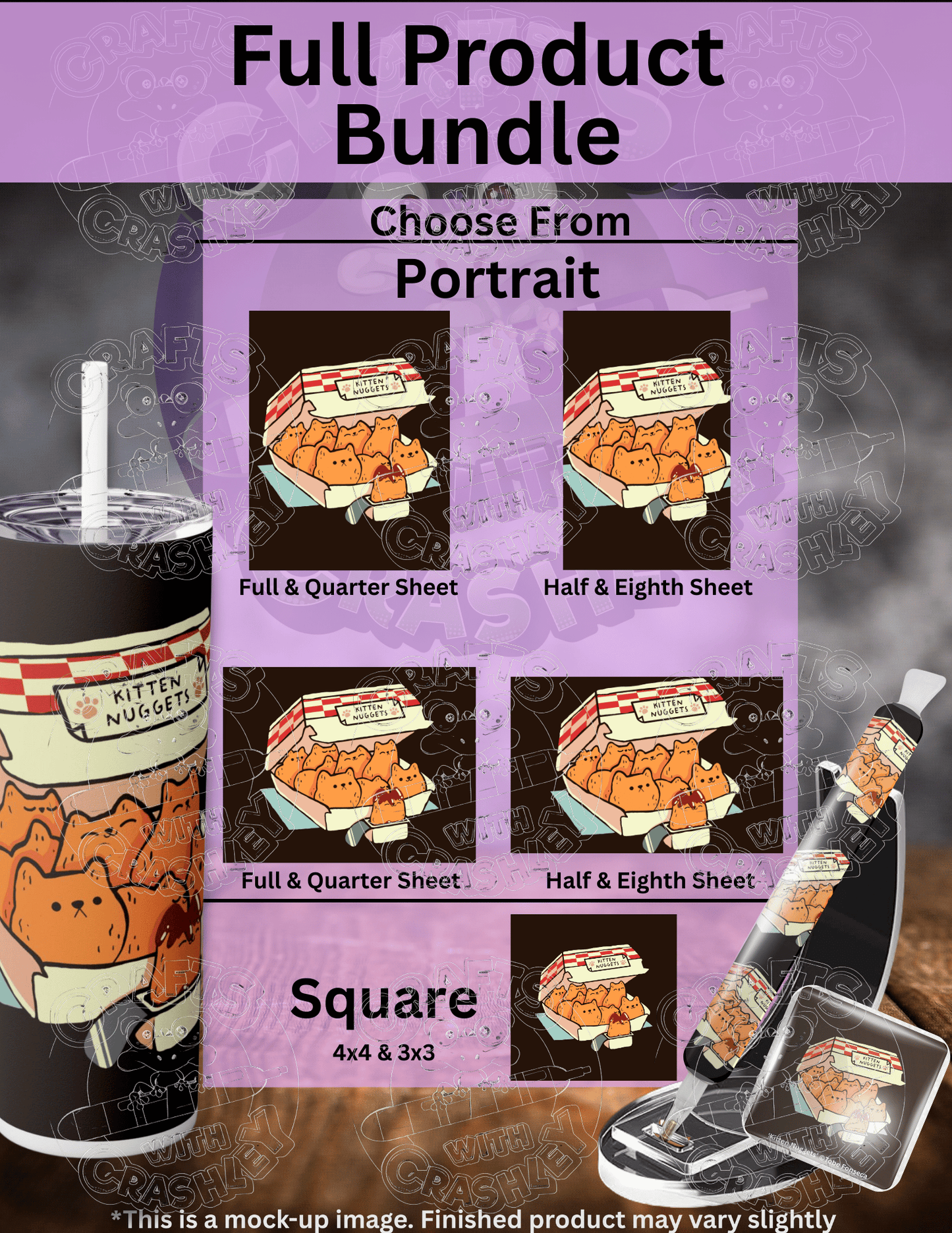 "Kitten Nuggets" by ©Tobe Fonseca Premium Accessories for Diamond Painting