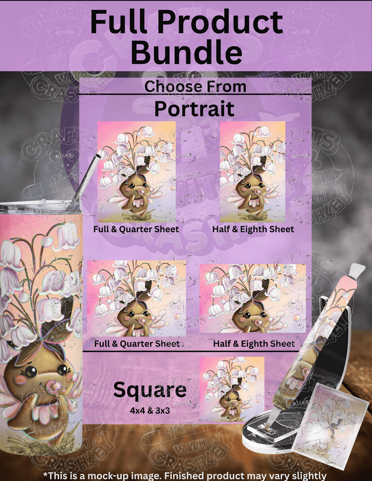 "Blooming Happy" by ©Karii Creates Premium Accessories for Diamond Painting