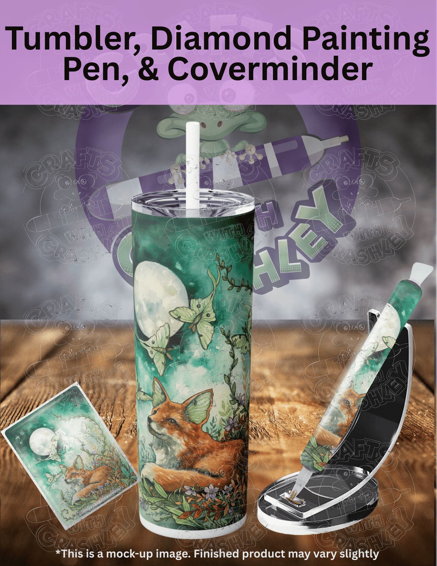 "Among Friends" by ©Kat Fedora Premium Accessories for Diamond Painting