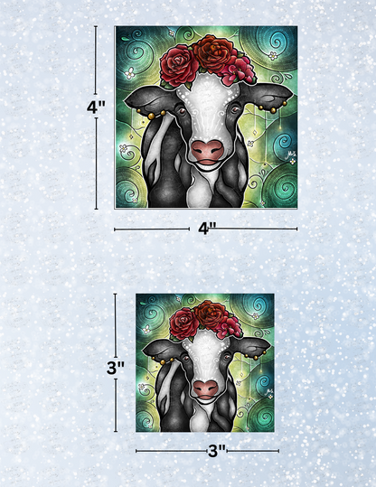 "Frida Cowlo" by ©Mandie Manzano Decorative Diamond Painting Release Papers