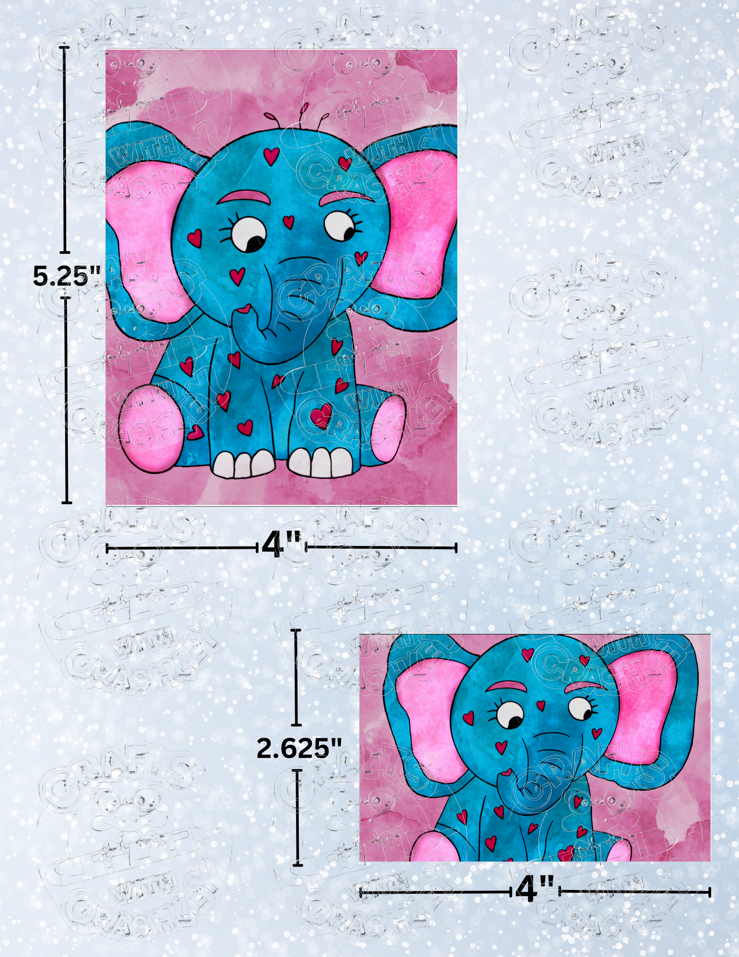 "Ellie" by ©Cheryl Carpenter Premium Decorative Release Papers for Diamond Painting