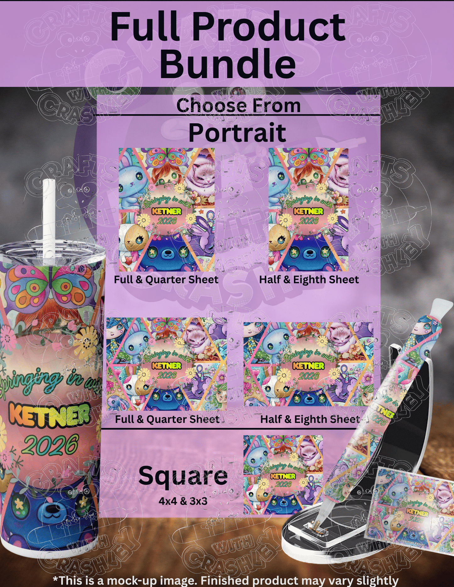 "Springing in with Ketner 2026" by ©Jeremiah Ketner Premium Accessories for Diamond Painting