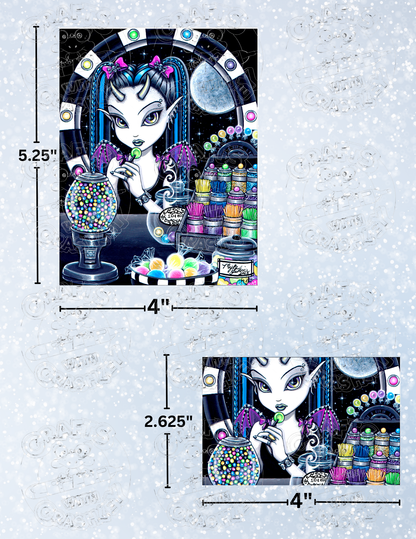 "Sugar" by ©Myka Jelina Premium Decorative Release Papers for Diamond Painting