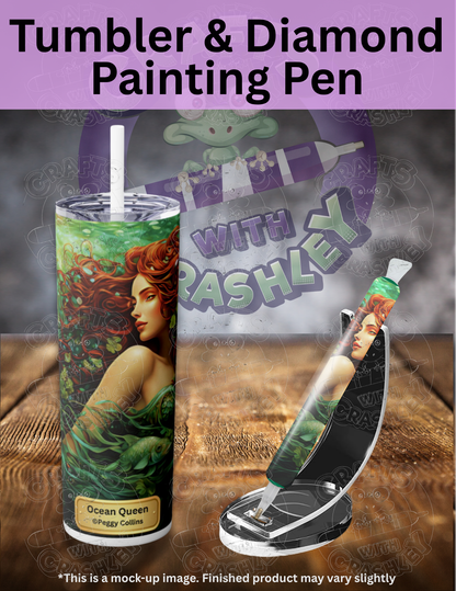 "Ocean Queen" by ©Peggy Collins Premium Accessories for Diamond Painting