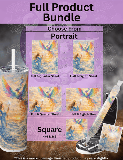 "Spirit of Rebirth " by ©RedNiN Gallery Premium Accessories for Diamond Painting