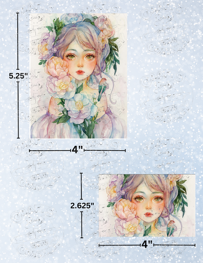 "Love, Tesse" by ©Margaret Morales Premium Decorative Release Papers for Diamond Painting