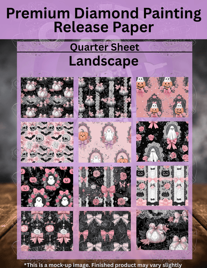 Gothic Pink Combo Pack Premium Release Paper for Diamond Painting