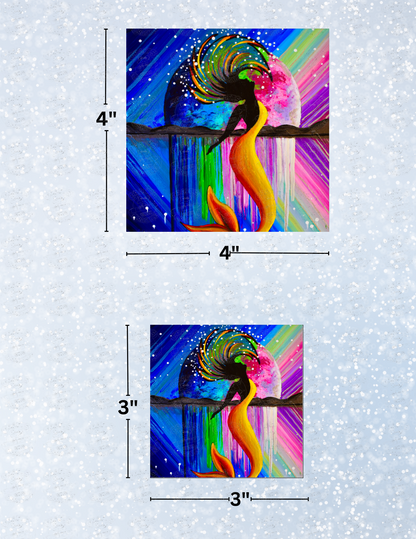 "Spirit of the Sea" by ©Deborah Malcolm Decorative Diamond Painting Release Papers