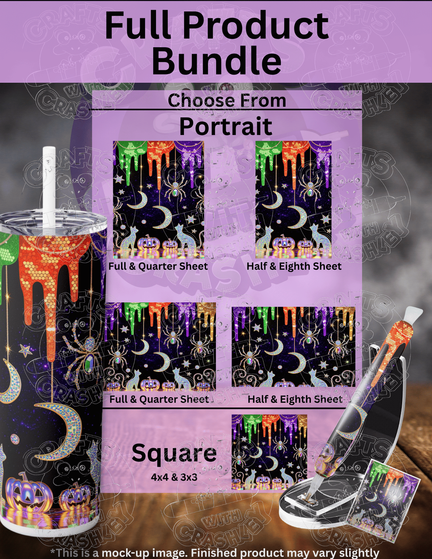 "Halloween Bling" Premium Accessories for Diamond Painting