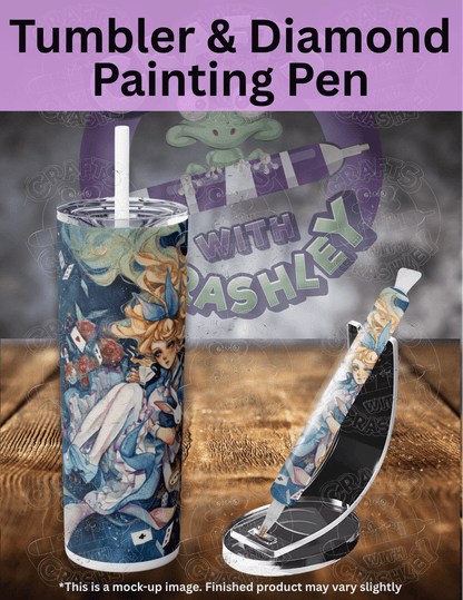 "Down the Rabbit Hole" by ©Margaret Morales Premium Accessories for Diamond Painting