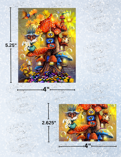 "Bloom" by ©Richard Lorenz Premium Decorative Release Papers for Diamond Painting