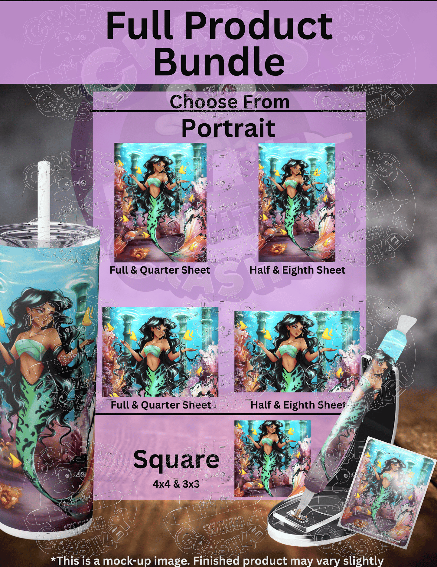 "The Coral Reef" by ©Femke Deborah Premium Accessories for Diamond Painting