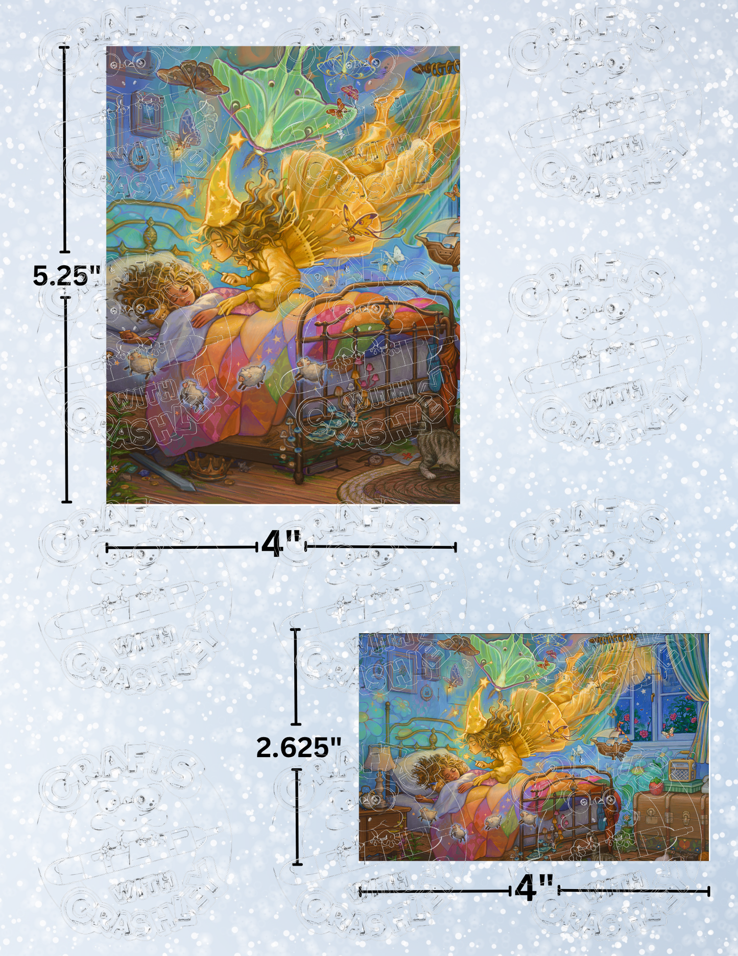 "Fairy of Dreams" by ©Ivy Dolamore Premium Decorative Release Papers for Diamond Painting