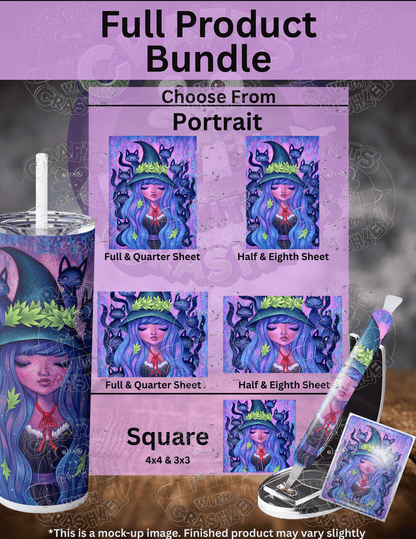 "The Witch's Black Cats" by ©Jeremiah Ketner Premium Accessories for Diamond Painting