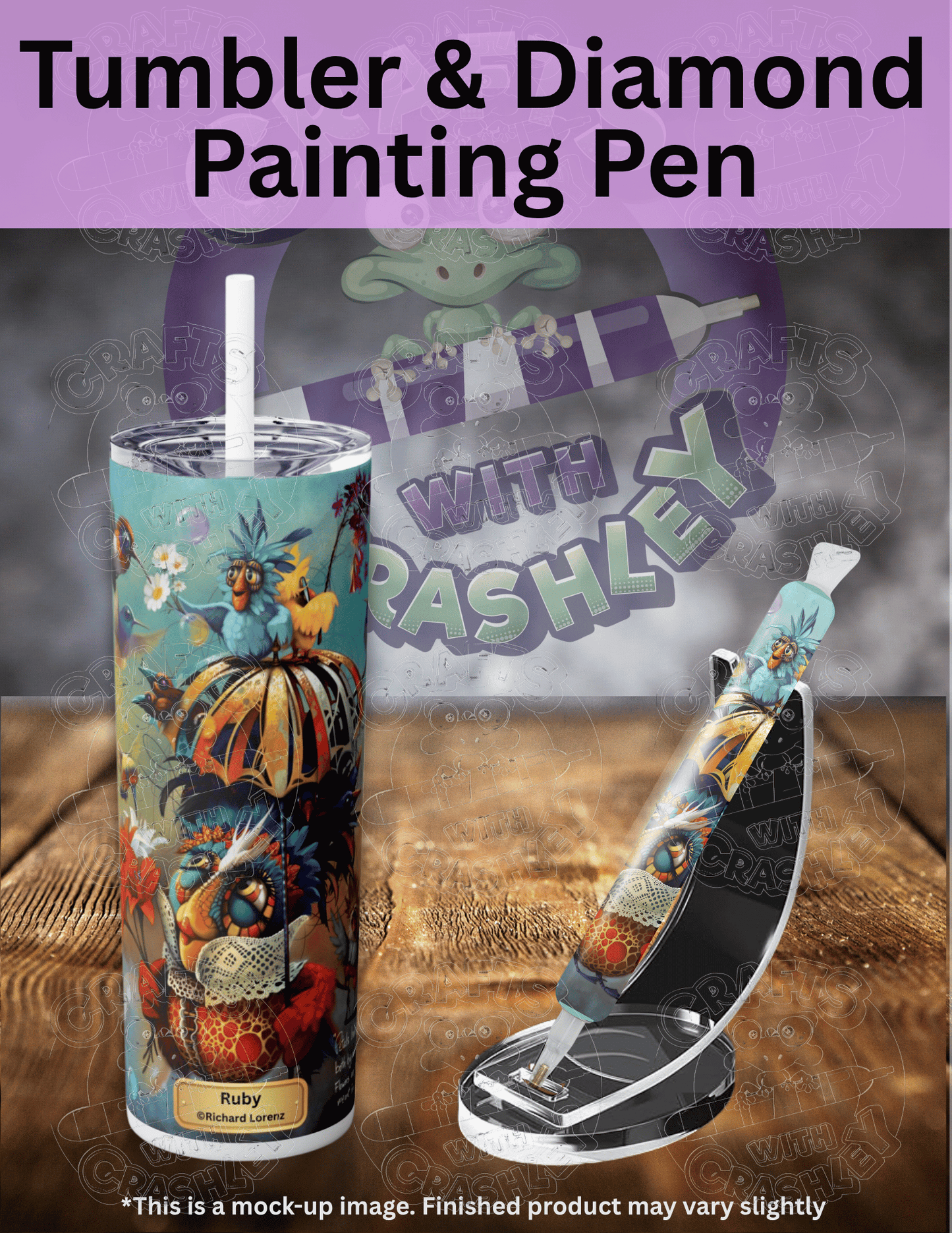 "Ruby" by ©Richard Lorenz Premium Accessories for Diamond Painting