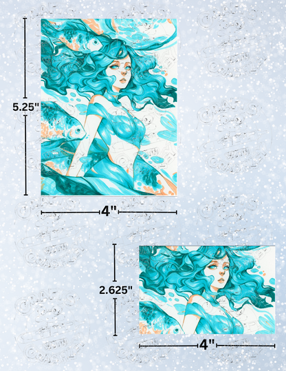 "Flux" by ©Margaret Morales Premium Decorative Release Papers for Diamond Painting