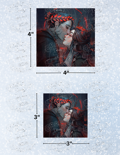 "Underworldly Romance" by ©ChrissaBug Decorative Diamond Painting Release Papers