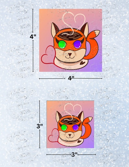 "Roxi Coffee" by Mrs Coffee Decorative Diamond Painting Release Papers