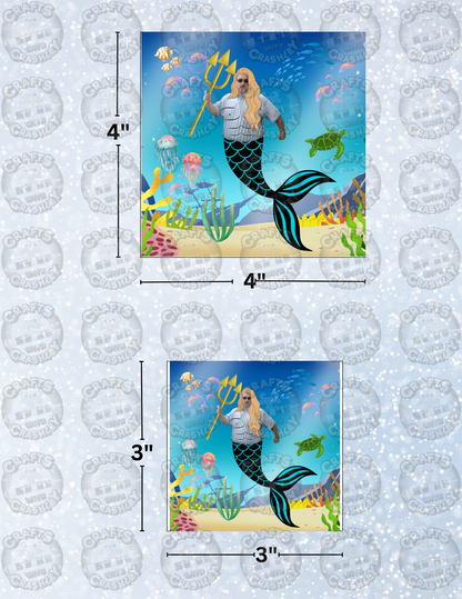 "Bromaid" Decorative Diamond Painting Release Papers