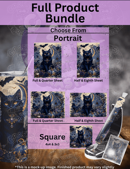 "Raven Cat" Premium Accessories for Diamond Painting