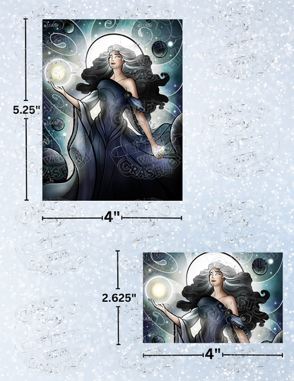 "Wisdom Cries" by ©Mandie Manzano Premium Decorative Release Papers for Diamond Painting