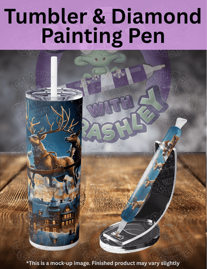 "Santa's Sleigh" by ©Auclair Studio Premium Accessories for Diamond Painting