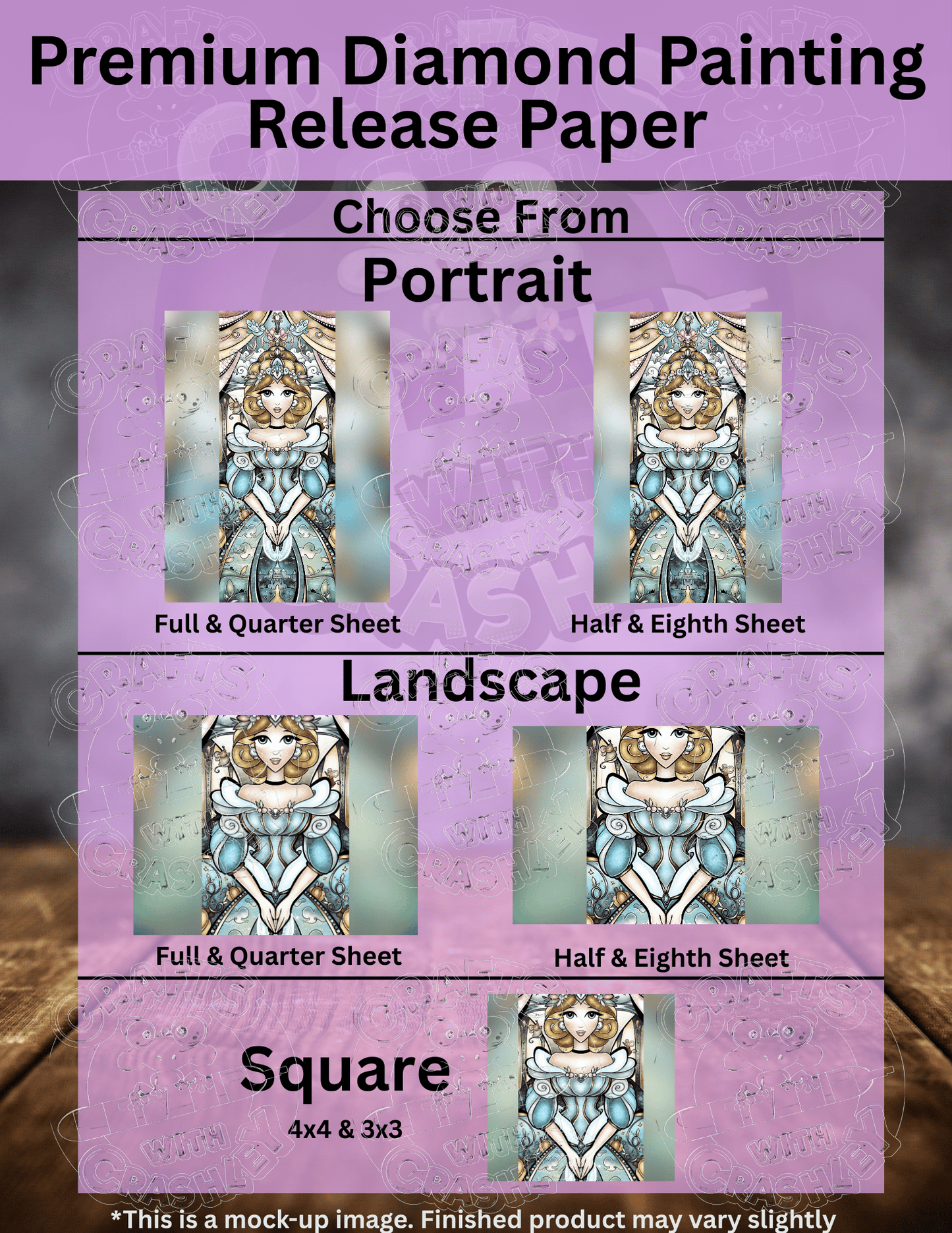 "When the Clock Strikes Twelve" by ©Mandie Manzano Premium Accessories for Diamond Painting