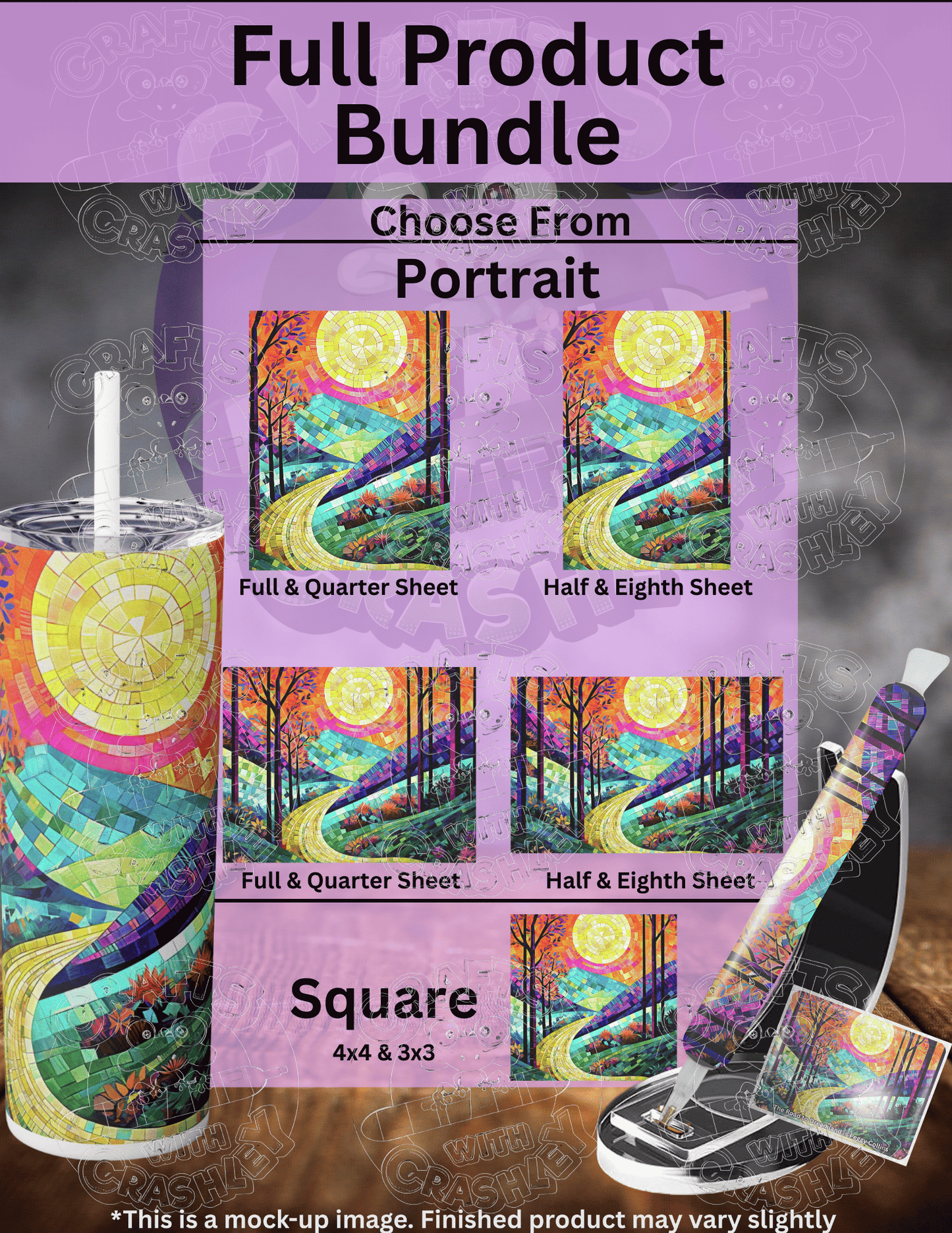 "The Road to Dreamland" by ©Peggy Collins Premium Accessories for Diamond Painting