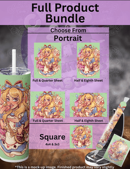 "Alice in Wonderland" by ©Mrs Butter D Premium Accessories for Diamond Painting