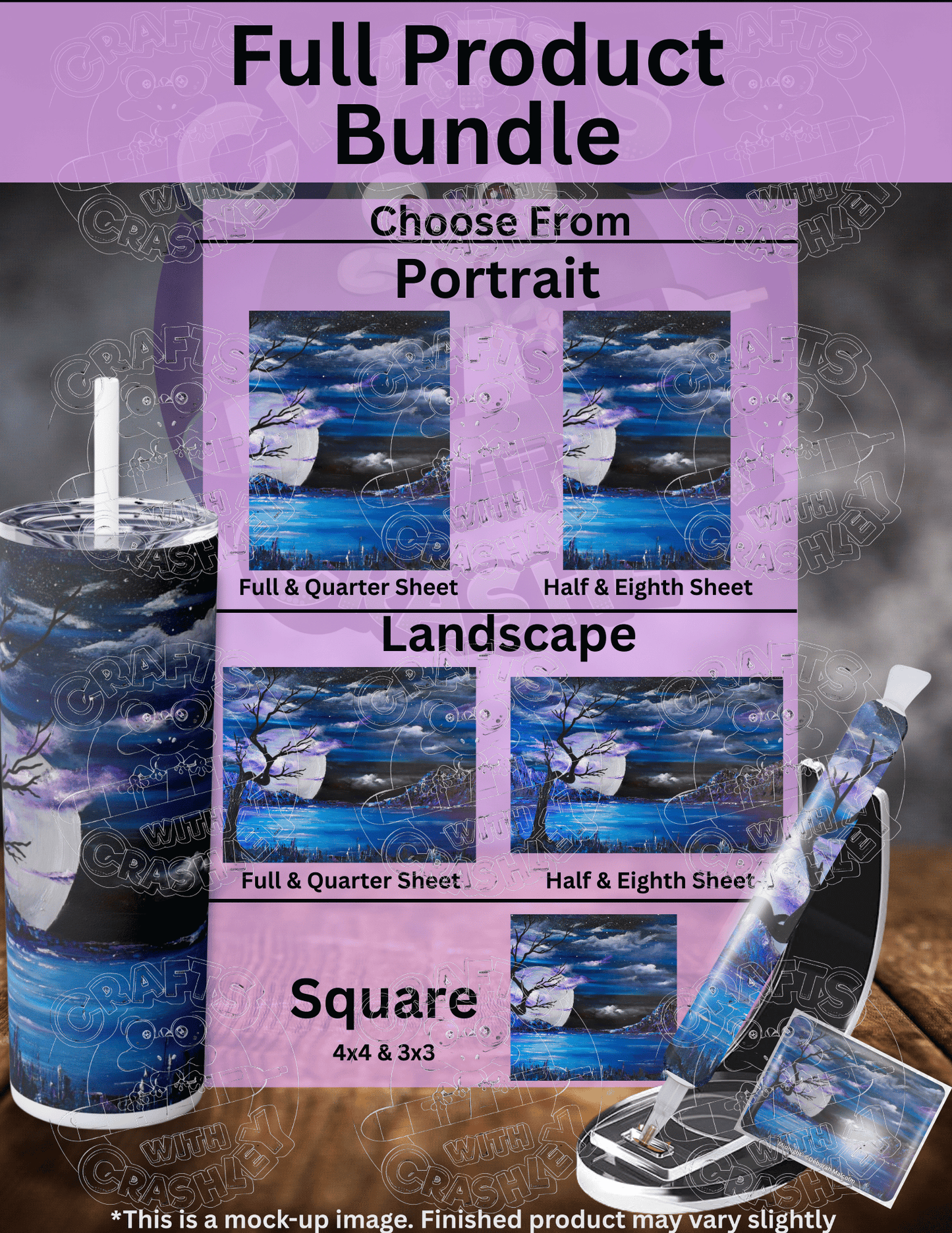 "Midnight" by ©Deborah Malcolm Premium Accessories for Diamond Painting