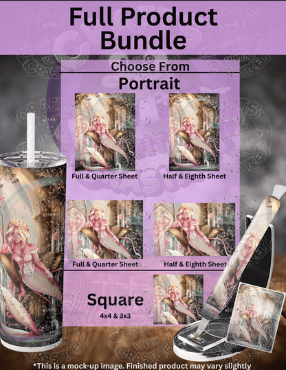 "The Underwater Castle" by ©Femke Deborah Premium Accessories for Diamond Painting
