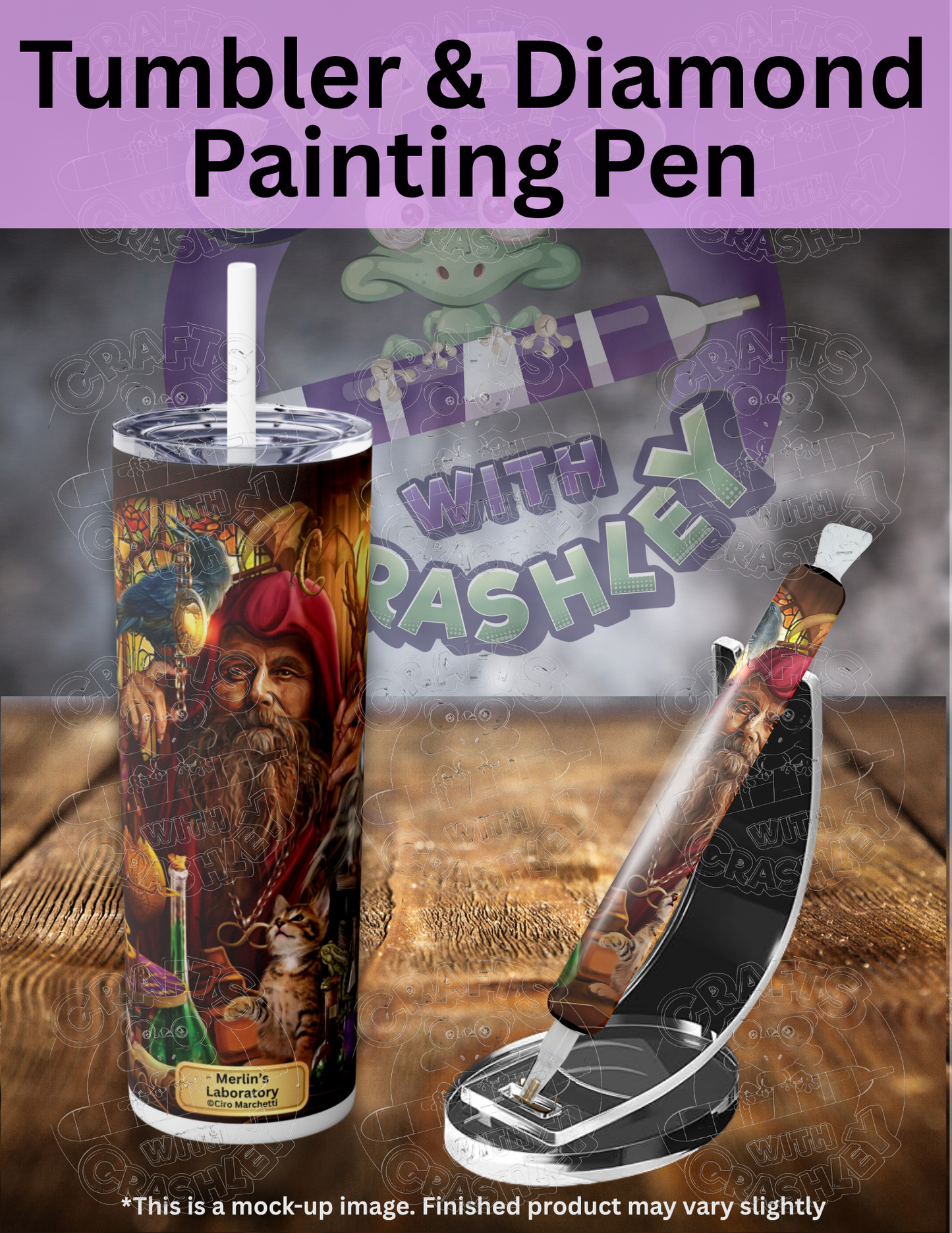 "Merlin's Laboratory" by ©Ciro Marchetti Premium Accessories for Diamond Painting