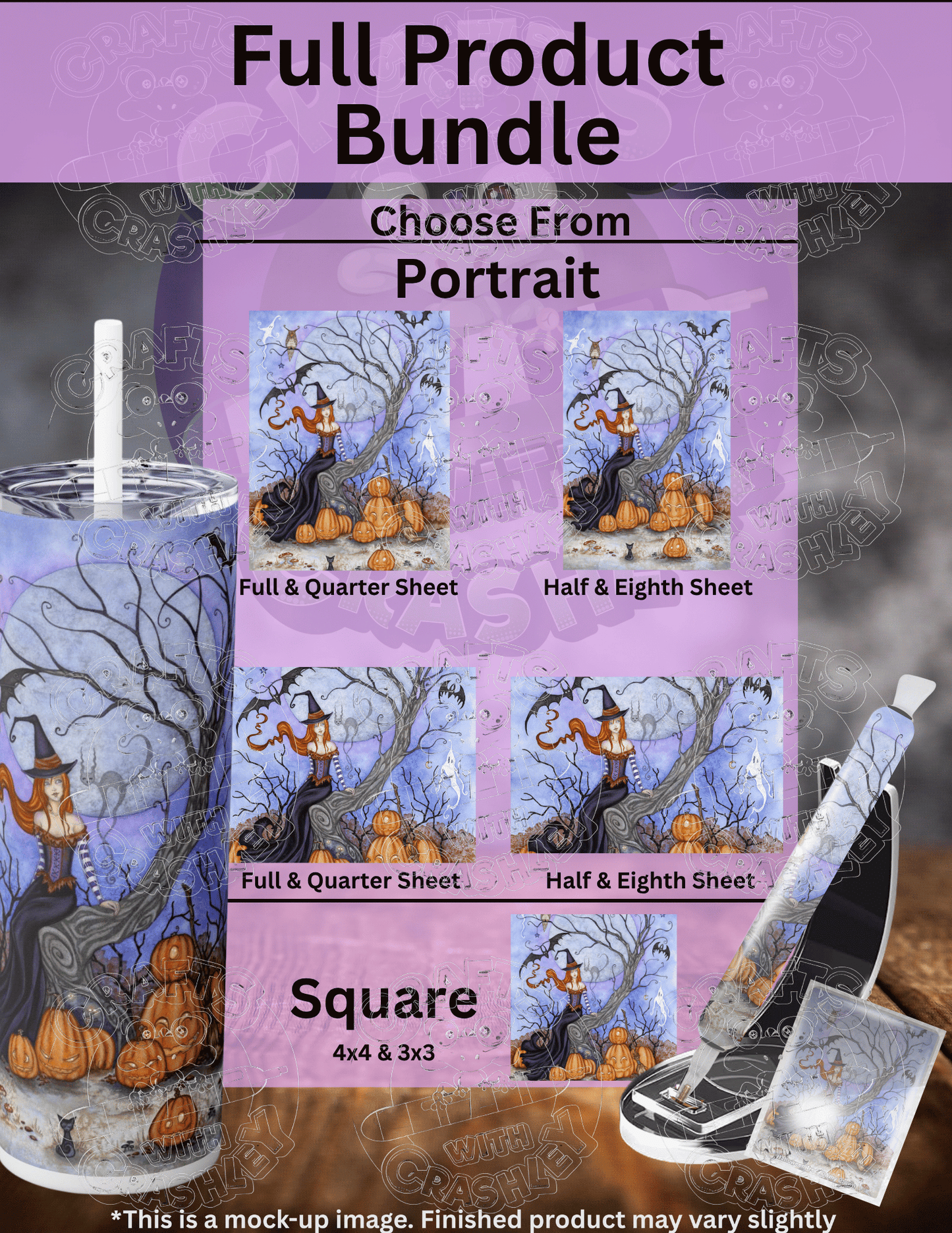 "Halloween Tree" by ©Amy Brown Premium Accessories for Diamond Painting