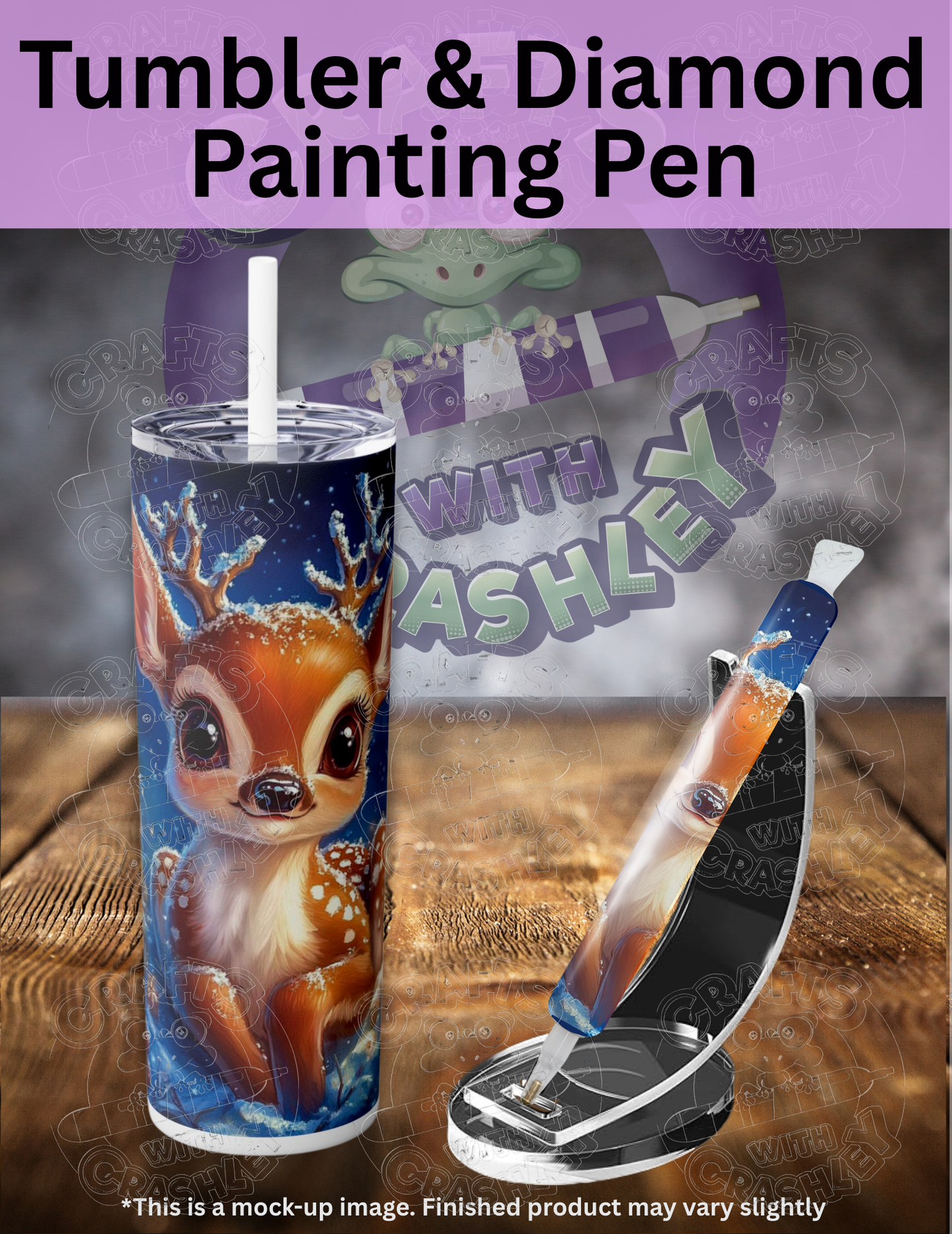 "Gentle as First Snow" by ©Stacy Deal Premium Accessories for Diamond Painting