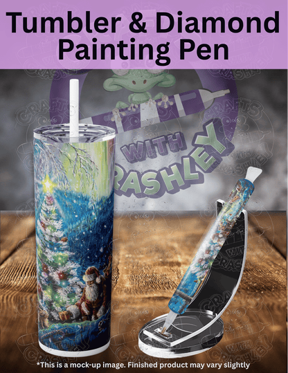 "Christmas Scene" by ©Dakota Daetwiler Premium Accessories for Diamond Painting