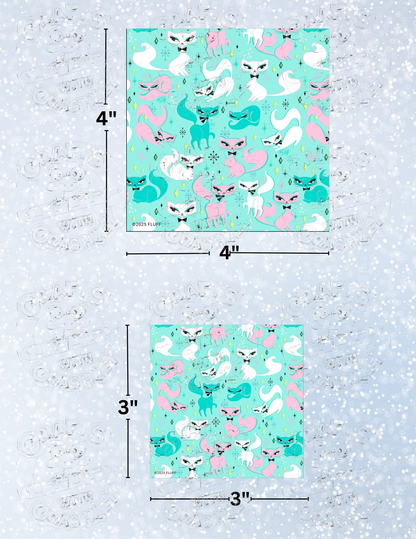 "Swanky Kittens" By ©Miss Fluff Decorative Diamond Painting Release Papers