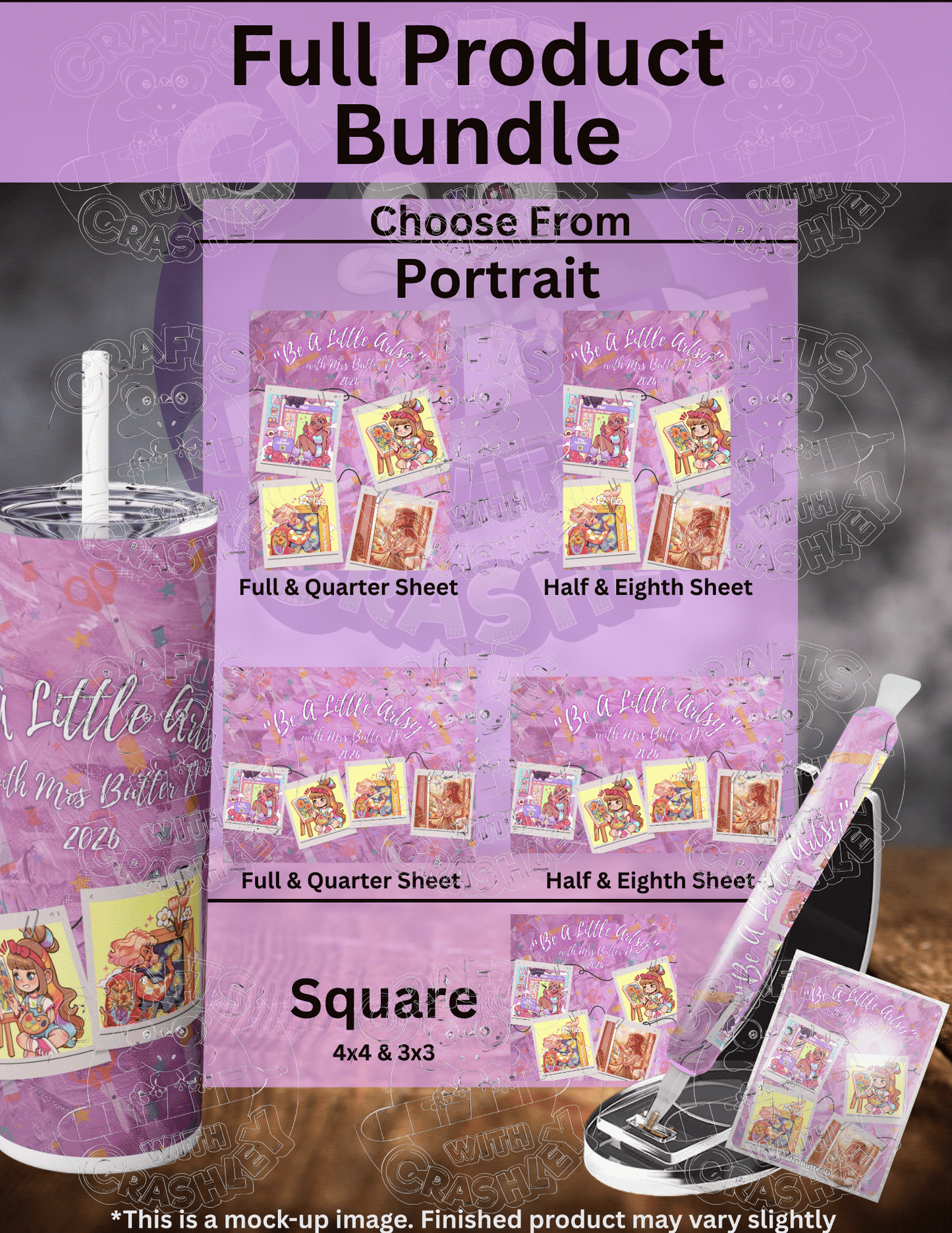 "Be a Little Artsy with Mrs Butter D 2026" by ©Mrs Butter D Premium Accessories for Diamond Painting